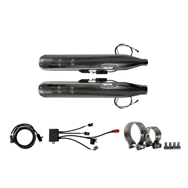 2023 HD Road Glide CVO Street Glide CVO 121 Models Eclipse Electronically Adjustable Exhaust System Perfect Fit New Keybear