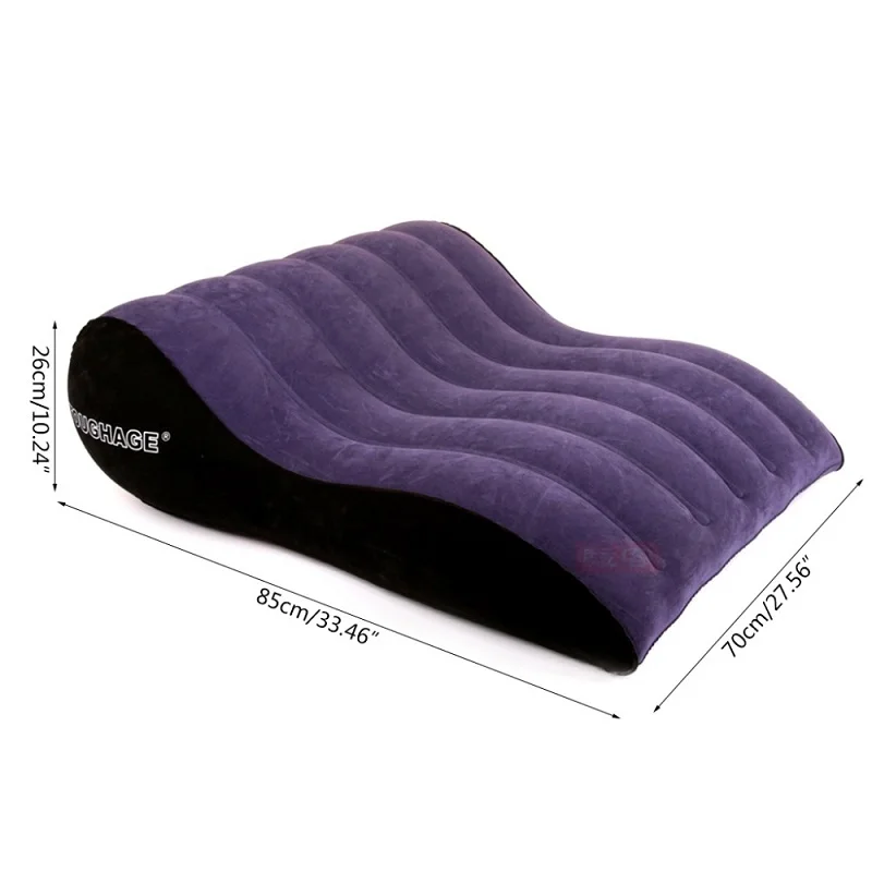 Multipurpose Inflatable Sex Sofa Bed Furniture Cushion Bounce Chair Sex Pillow with Holder for Couples Adults Game Erotic Shop