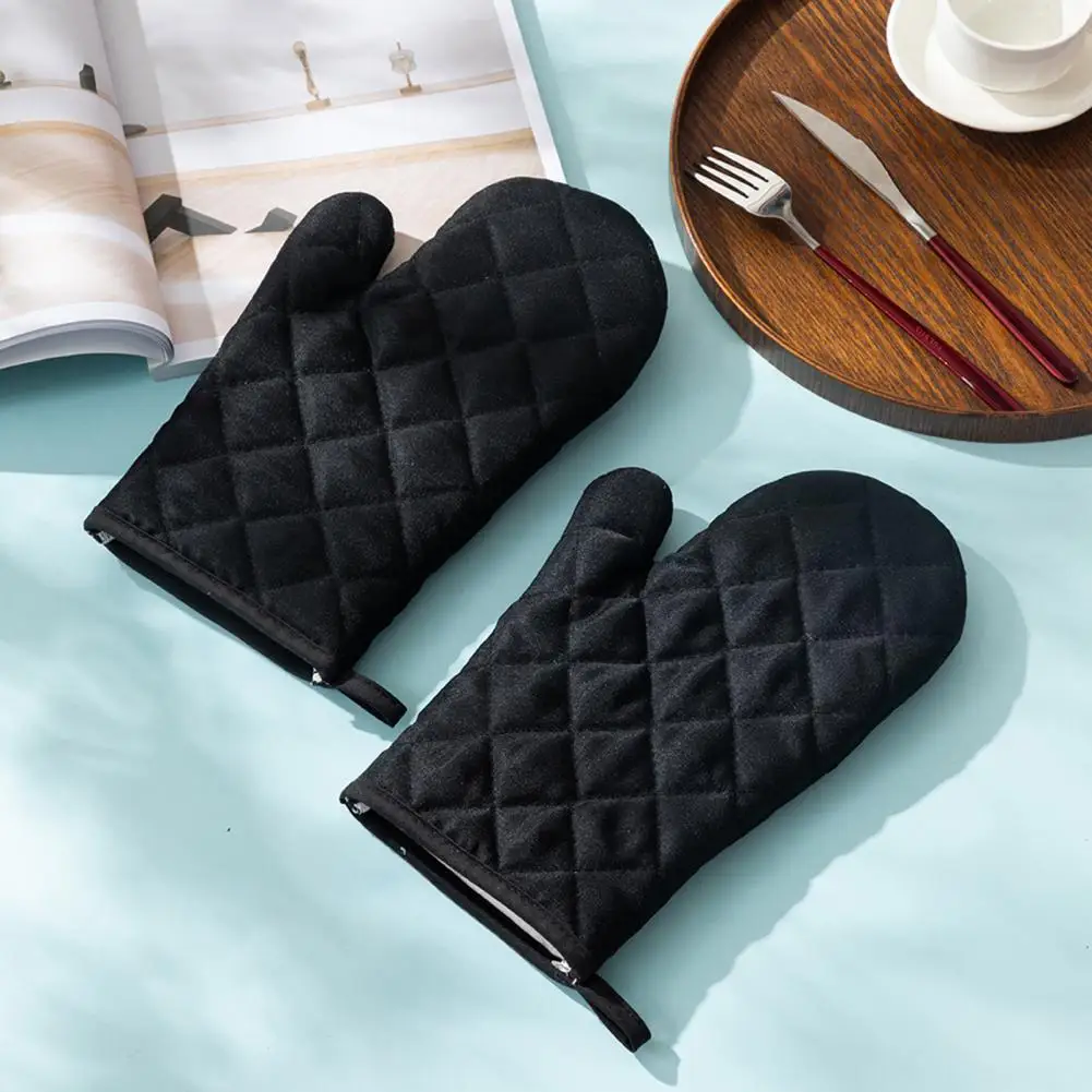 

1Pc Microwave Gloves，Heat-Resistant，Ultra-Thick Soft Lining，Oven Gloves，Cooking Baking Oven Mitts，Kitchen Gloves