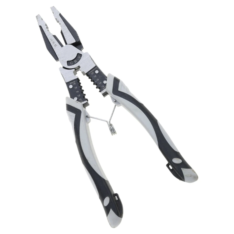 ความทนทาน คีมเหล็กช่างไฟฟ้า Plier คีมจมูกยาวลวดกรรไกรเครื่องมือสำหรับตัด,ดัด CRIMP