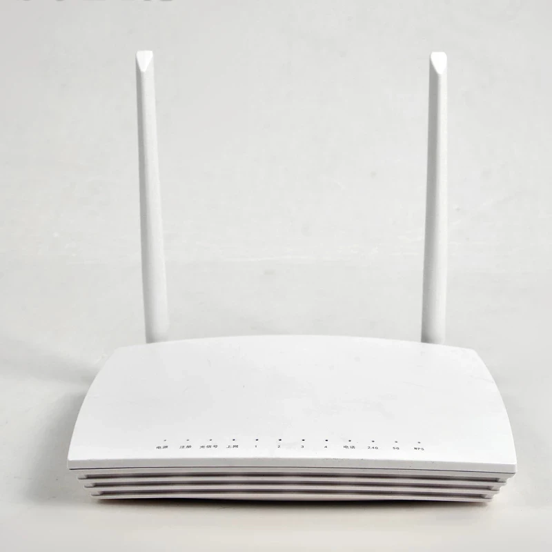 original GM620 Gpon Ont ONU FTTH Dual Band 1GE+3FE+1POTS+2USB+2.4G/5G+ wifi  English firmware modem Without box