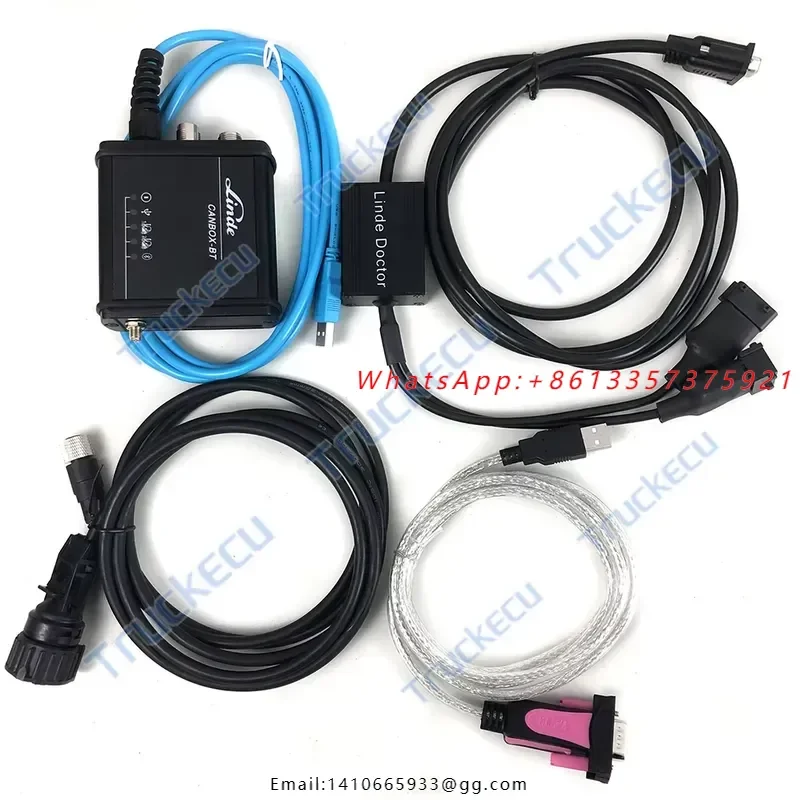 For Linde CANBUS BT Doctor Cable Forklift Truck Canbox BT Adapter Orginal LINDE BT III Pathfinder LTD2 Software Diagnostic