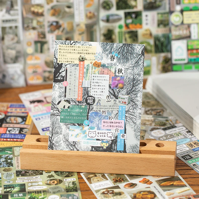 30Sheets Sticker Book Mist Rai - Korean Lifestyle Book 评论和价格
