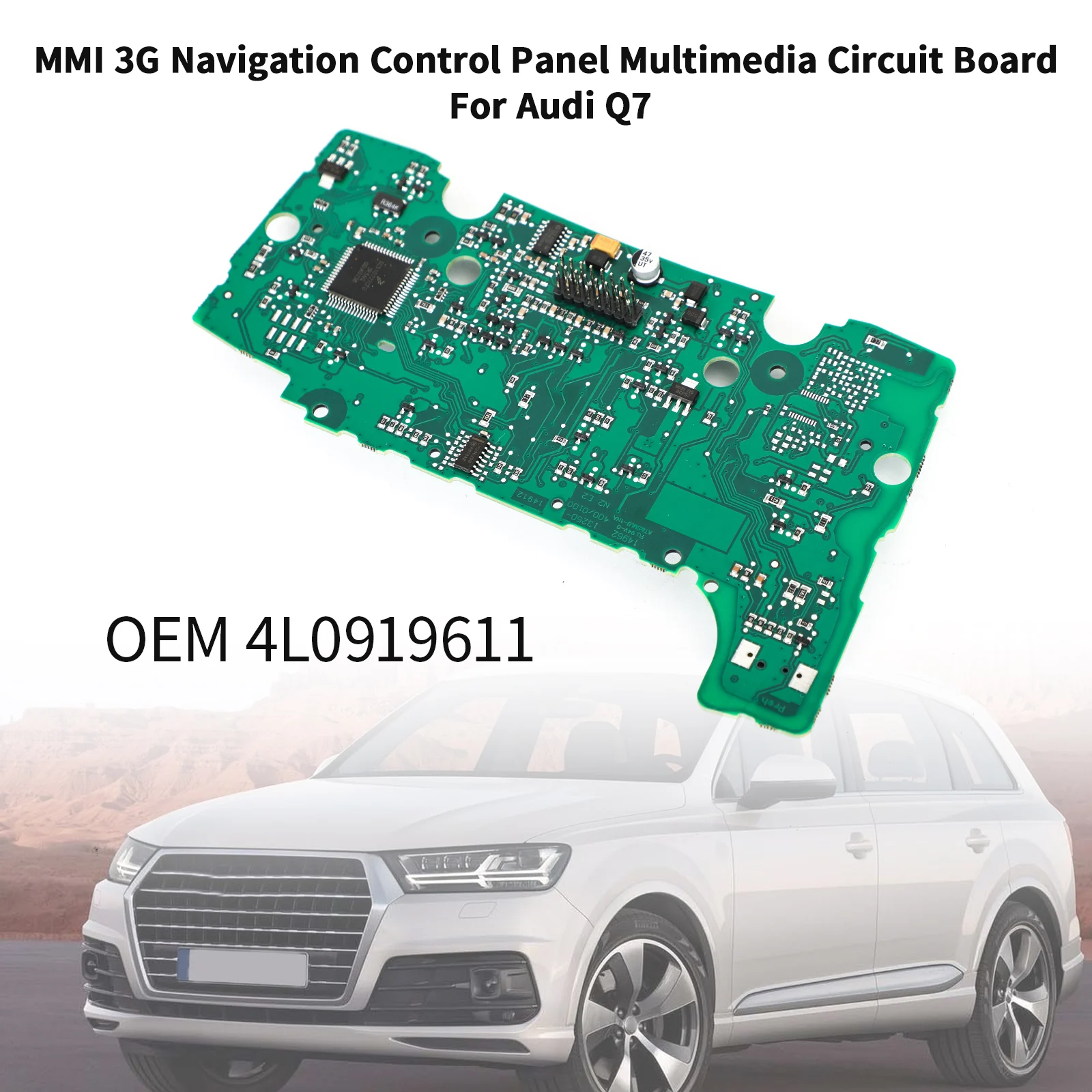 

Artudatech MMI 3G Navigation Control Panel Multimedia Circuit Board 4L0919611 For Audi Q7 Car Accessories