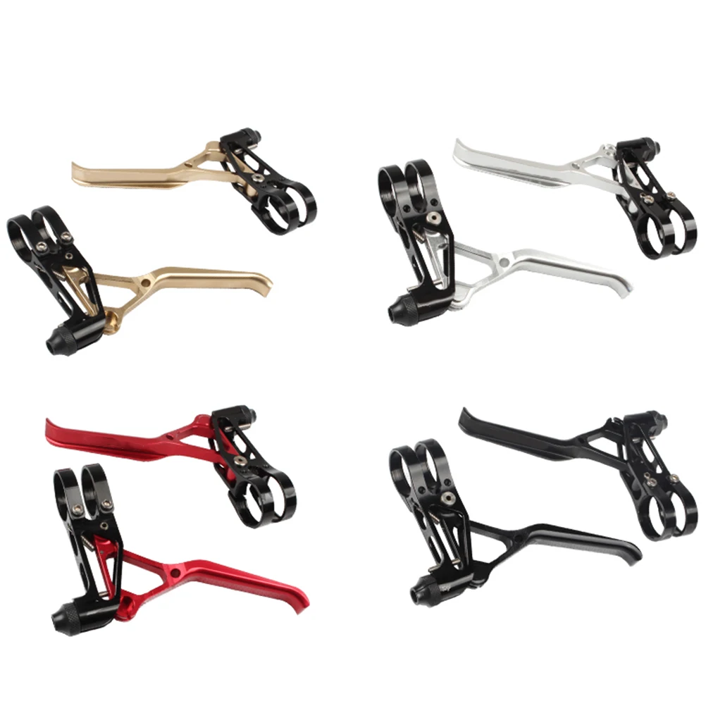 

2pcs Bike Lever Hollow Out Replacement Simple Lightweight Brake Crank For Mountain Road Fixed Gear Bikes High