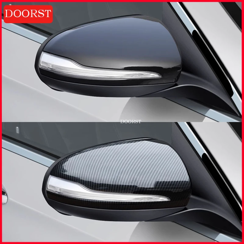 

Car Rearview Mirror Cover Protective Decoration For Mercedes Benz GLA GLB EQA EQB X247 H247 Exterior Modification Accessories