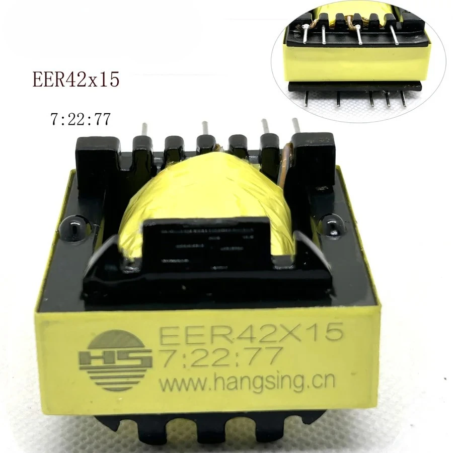 1PC Pulse Transformer EER42x15 7:22:77 For Inverter Arc TIG Welding Middle Board 8 Feet