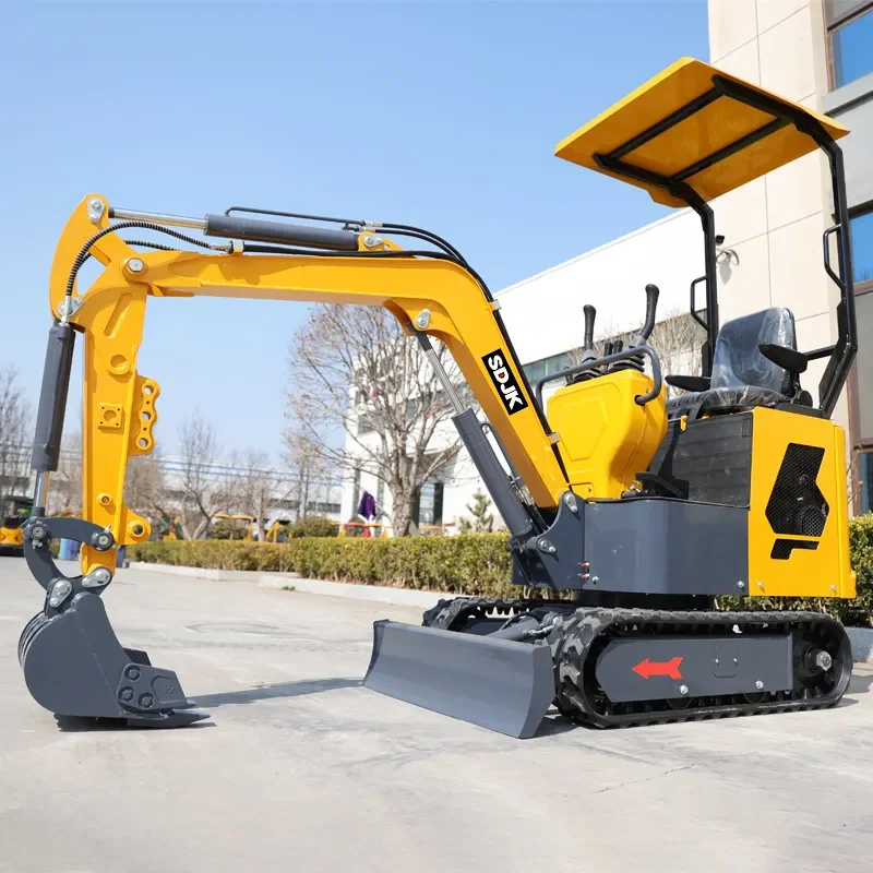 China Mini Excavator 1 Ton CE EPA Euro 5 Certified Hot Sale Farm New Crawler Digger Cheap MinibaggerFor Sale Commission