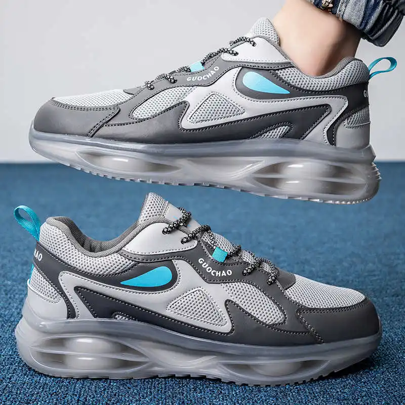 

Летние кроссовки с круглым носком 46, массивная мужская обувь Tenus, роскошные спортивные популярные кроссовки Tenya Krasovki Sapateneis Snaeaker