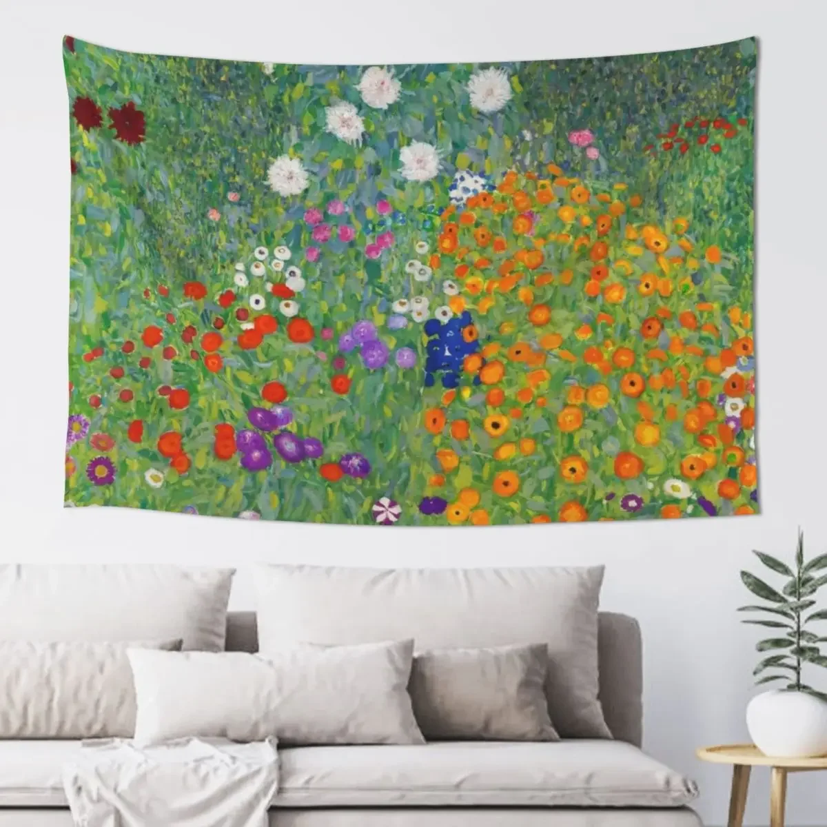 

Gustav Klimt Flower Garden Tapestry Bedrooms Decorations Decoration Pictures Room Wall Tapestry