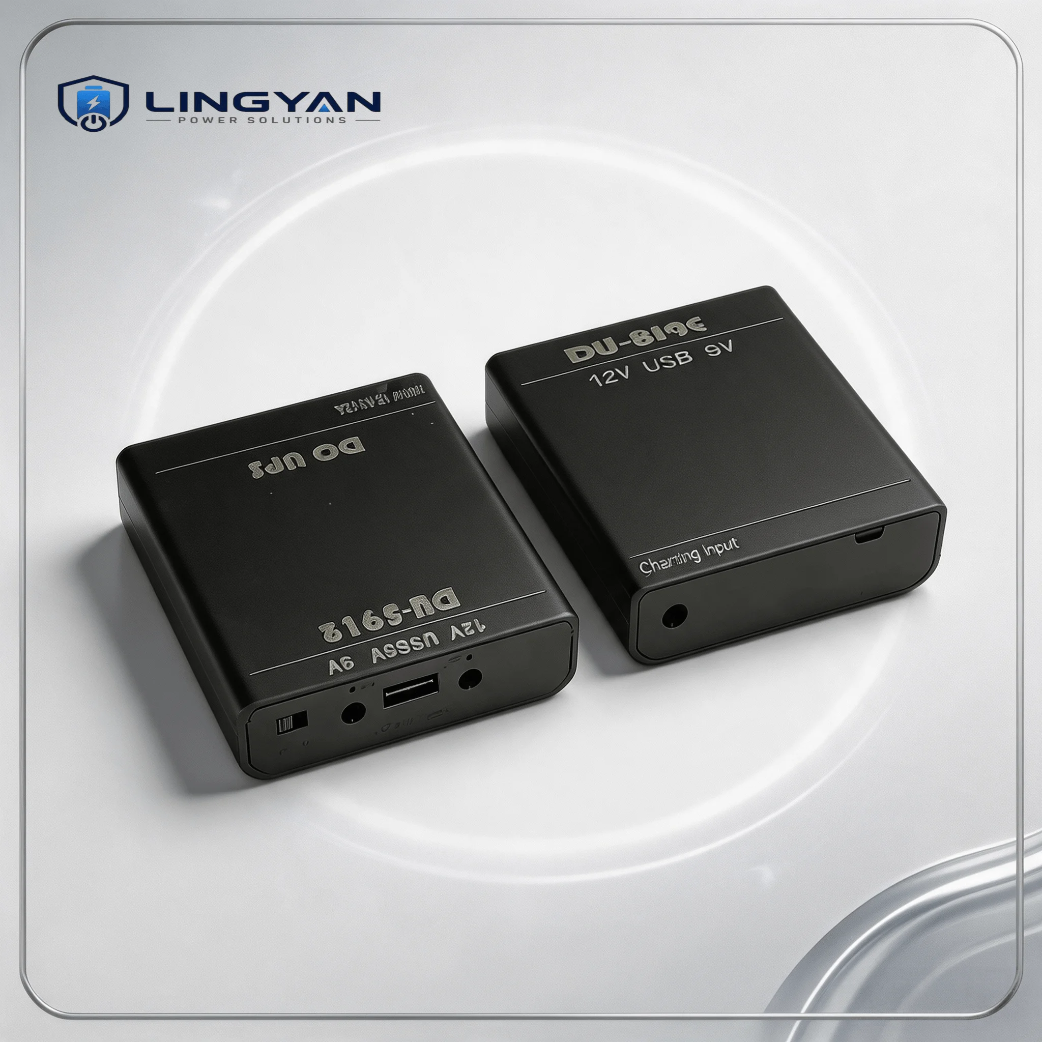 Router CCTV Camera Backup Power Unit 5V 9V 12V UPS Box Auto‑Switch DIY 18650 Battery Case, Battery Not Included