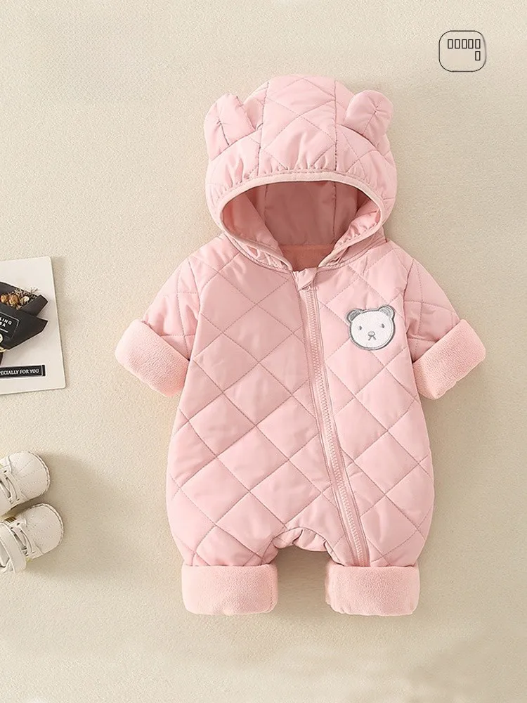 

Утепленные осенне-зимние комбинезоны, верхняя одежда, теплая одежда, длинные брюки с низкой талией, женская одежда из полиэфирного волокна высокого качества