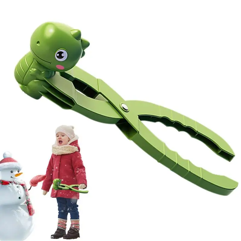 Schnee Ball Maker Form Dinosaurier Geformt Schnee ball Maker Clip Winter Schnee Sand Form Werkzeug für Schnee ball Kampf Outdoor Spaß Sport Spielzeug