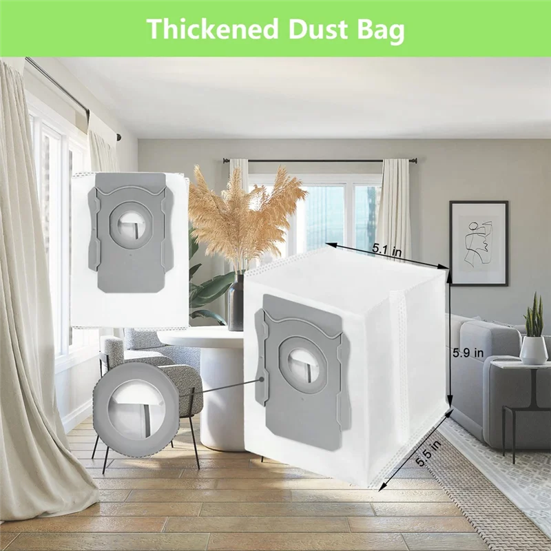 Сменные аксессуары для пылесборника для Irobot Roomba (7150) I7+ I7 Plus (7550) I3+(3550) I8+(8550) S9 (9150) S9 Plus J7+(7550)