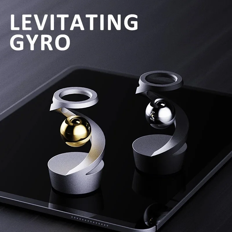 Kawaii Magnetic Levitation Spinner Fidget Toy Visual Floating Stress Relief Sensory Desk Gadget Kids Birthday Party Favors