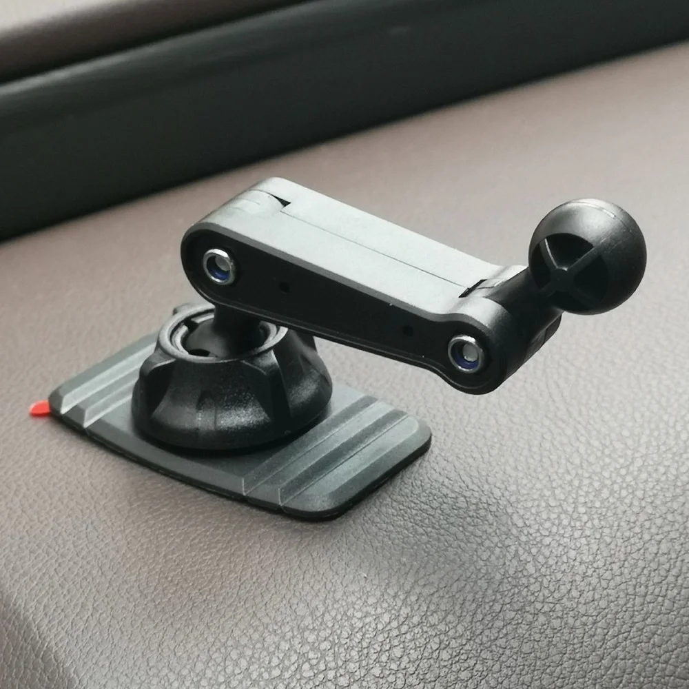 Universelle 17mm Kugelkopf-Autohalterung für Armaturenbrett mit 360-Grad-Rotation, Handyhalterung und Zubehör – Detail 4