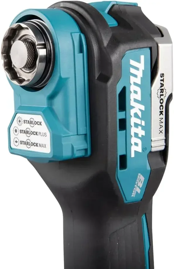 Multiherramienta sin escobillas Makita DTM52Z Li-ion LXT - Baterías y cargador no incluidos, azul, 18 V