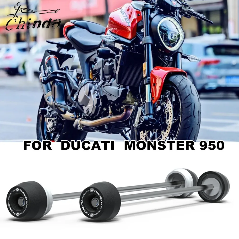 

Для Ducati Monster 950 Monster950 2021 2022 2023 винтовая подставка для мотоцикла, катушки, задняя передняя ось колеса, вилка, слайдер