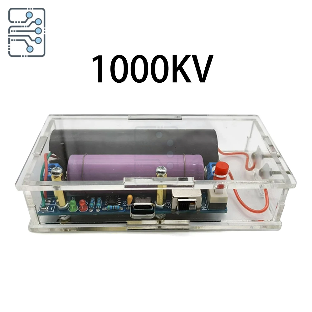 

1000Kv Diy Kit High Voltage Generator 400Kv Dc High Voltage Generator Booster Board Inverter High Voltage Diy Kit Module