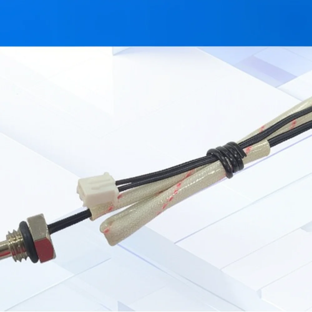 Sensitive NTC Temperature Probe 50K 1 Percent Accuracy M8 Screw Mount For Hengyuan Domestic Water Heater Boiler System