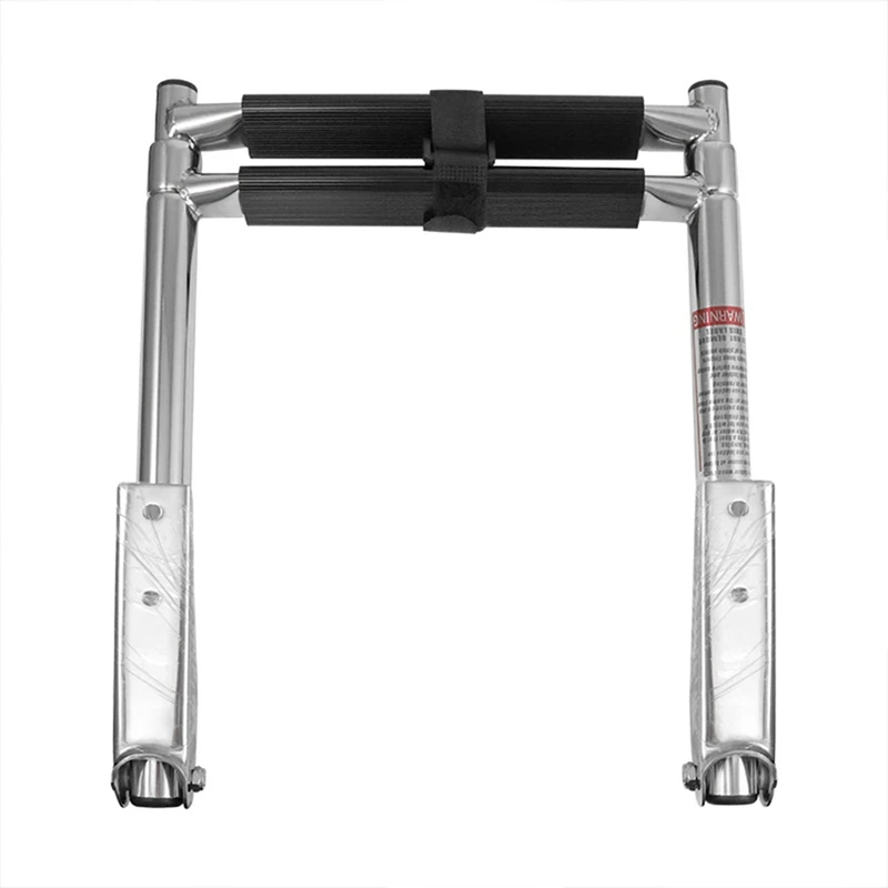 Boat Accessories Marine Stainless Steel Telescoping 2 Step Ladder Upper Swim Platform Boat Yacht Folding Ladder Tool