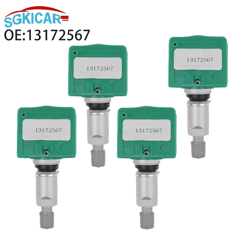 Imagen de ODIDIO 13172567 Sensor TPMS de 433MHZ para Monitoreo de Presión de Neumáticos para Opel Astra H Vectra C Zafira B 2004-2009