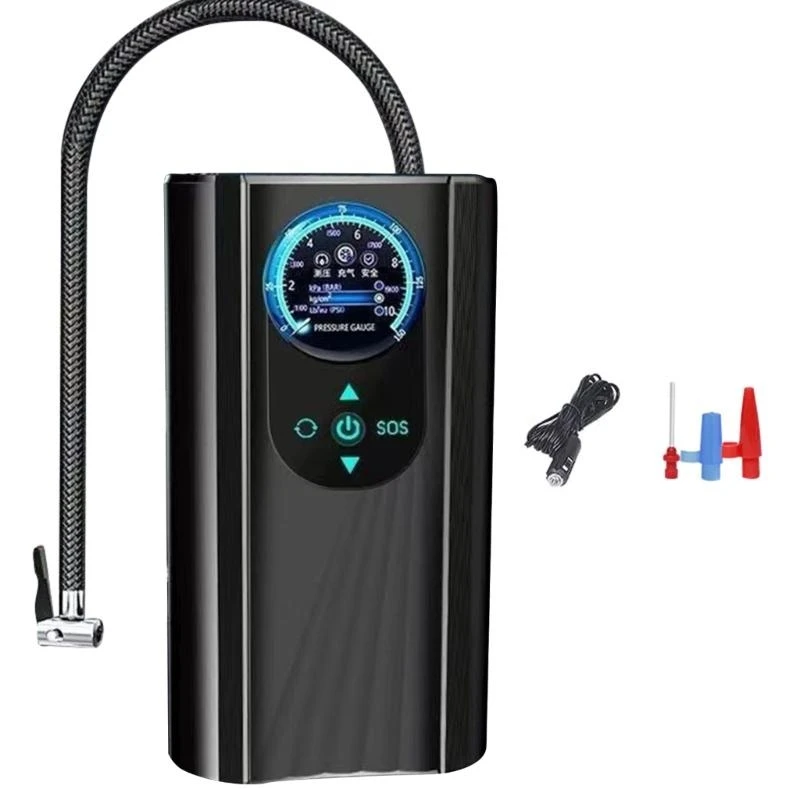 

Tire Inflator Portable Air Compressor, 150PSI Portable Air for Car Tires Portable Electric Air for Motor Bike