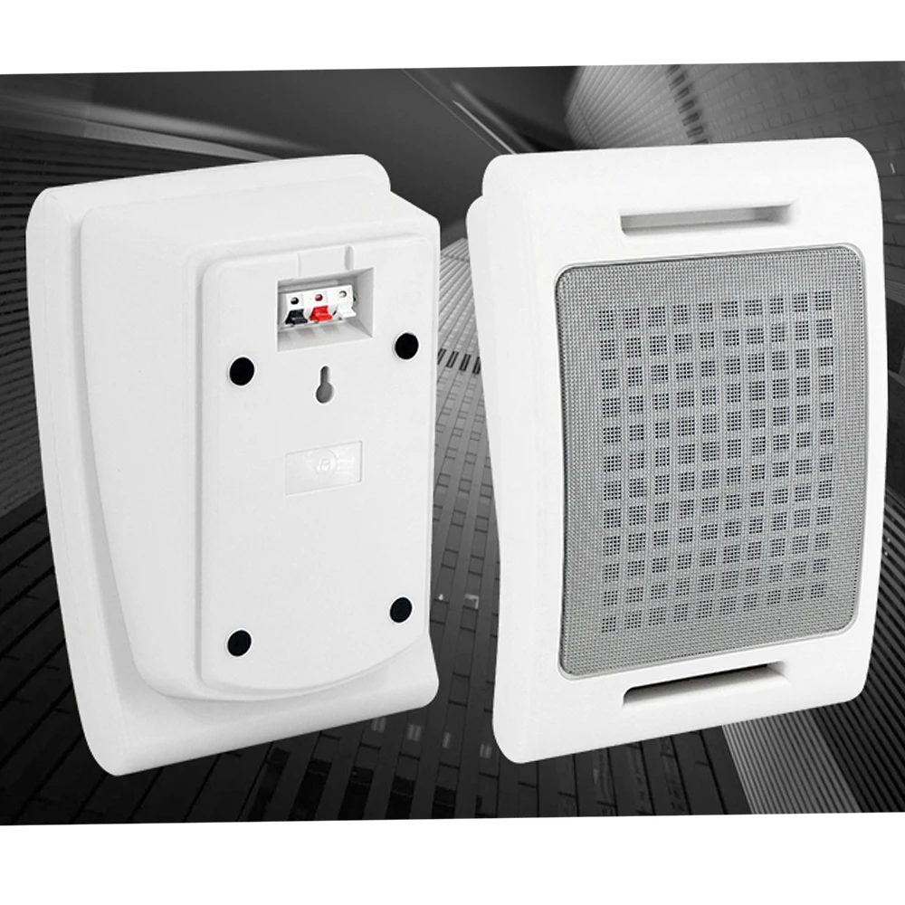 مكبر صوت مثبت على الحائط بقدرة 15 وات للمنزل والمتجر والمطعم والمزيد