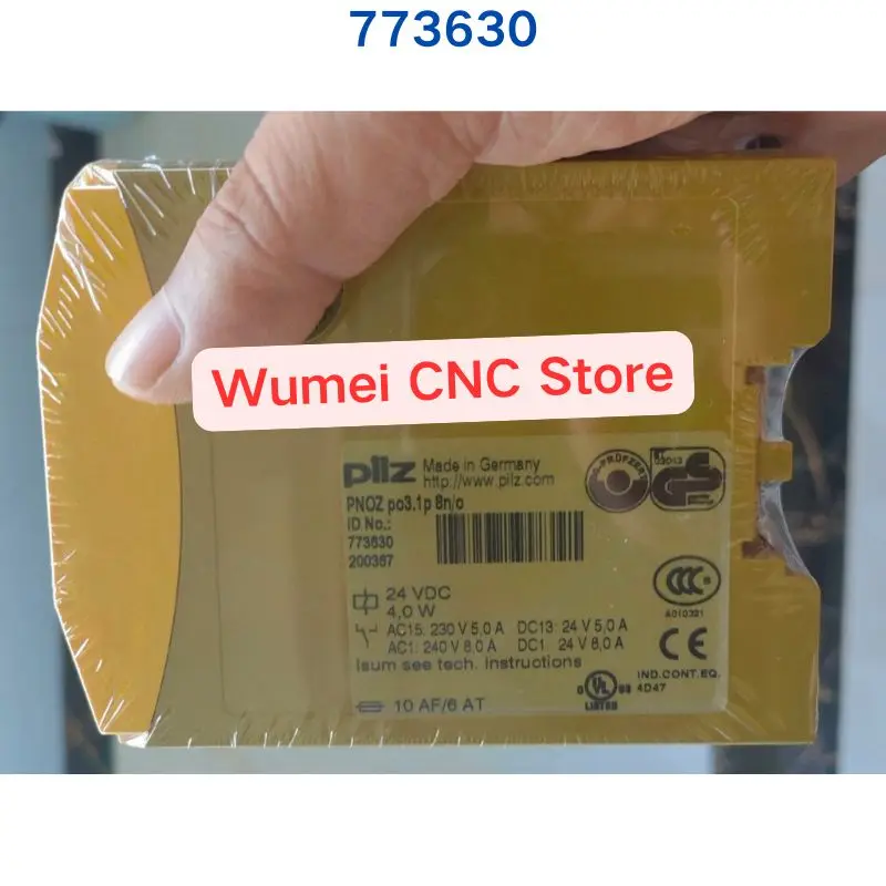

Совершенно новый для реле PILZ PNOZ po3.1p 773630