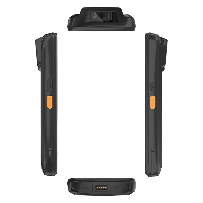 Uniwa-M598 Pro Smartphone robusto, versão global, 4GB + 64GB de telefone móvel, IP68, 2D Barcode Scanner, Android 11, 4000mAh, PDA, NFC