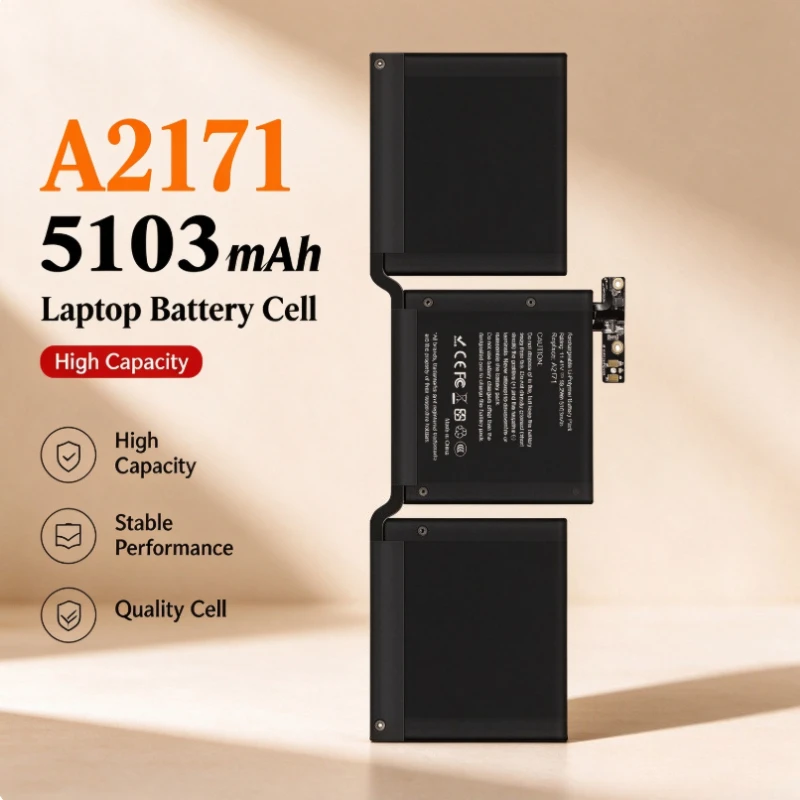 2026 New A2171 Laptop Battery For MacBook Pro 13