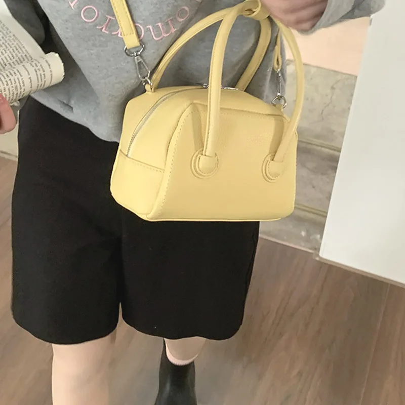 New Mini Pink Fashion Bag For Literary Women's Travel Simple And Versatile Horizontal Single Shoulder Crossbody Small Square Bag