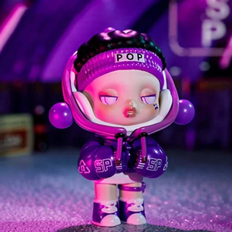 

POP MART Skullpanda Panda Craze Series Blind Box Toys Kawaii Anime Action Figure Surprise Mystery Box Dolls Girls Gift