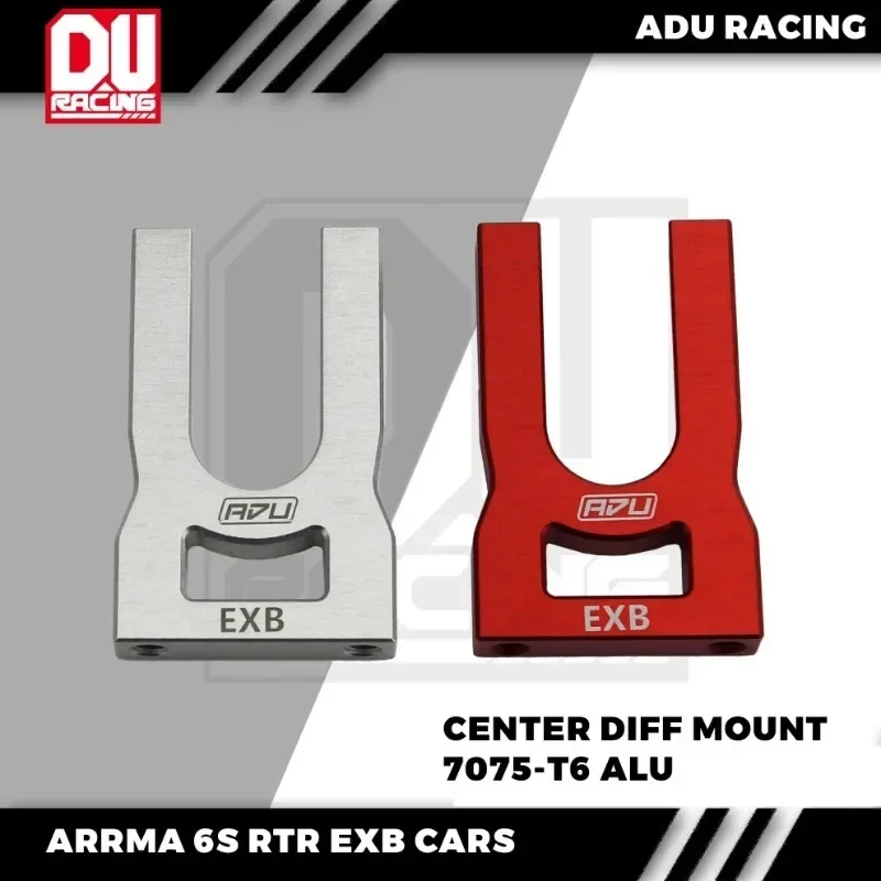 

Racing CENTER DIFF MOUNT CNC 7075 T6 ALUMINUM FOR ARRMA 6S 1/8 AND 1/7 RTR AND EXB V6