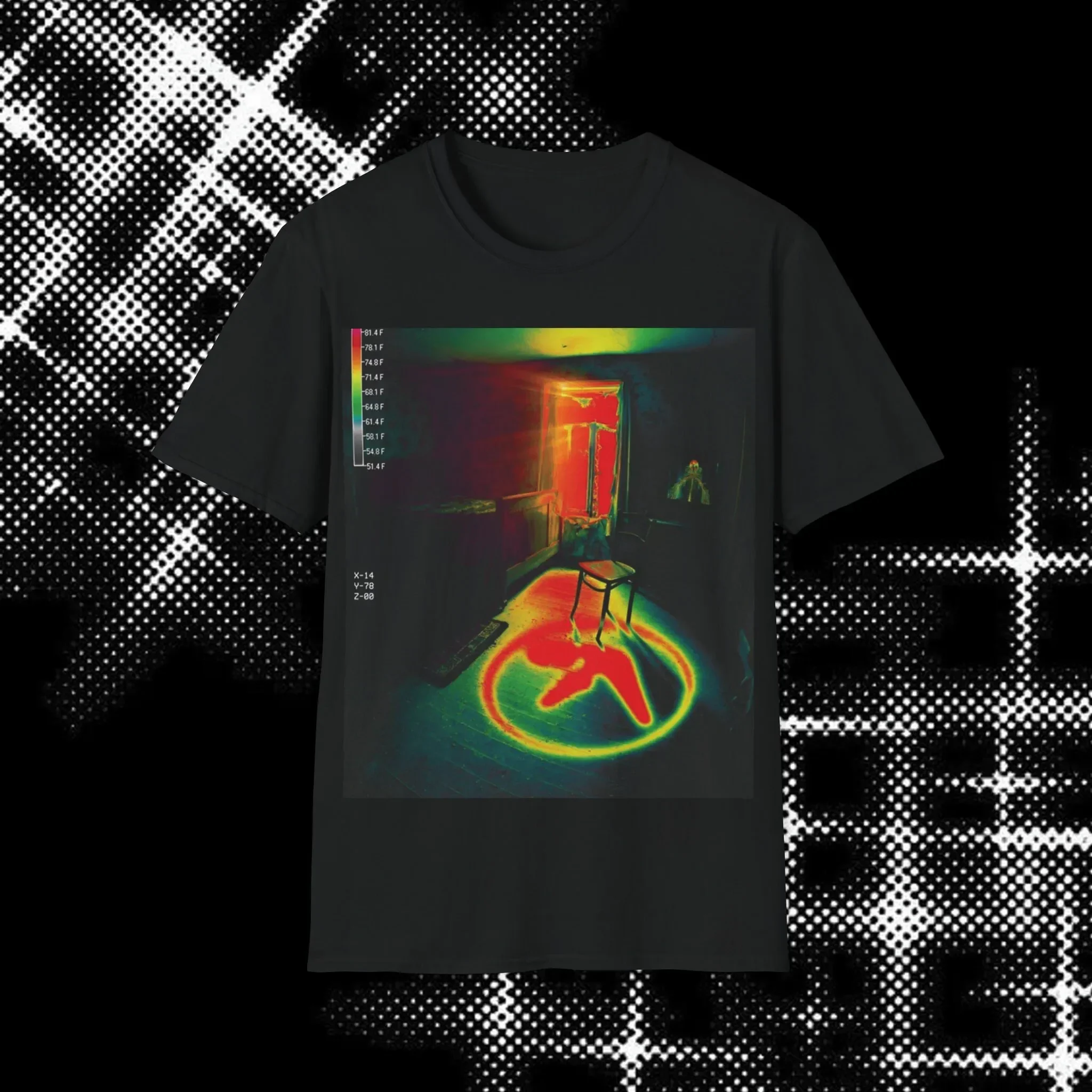 Aphex Twin T Shirt Heat Map Techno Gift