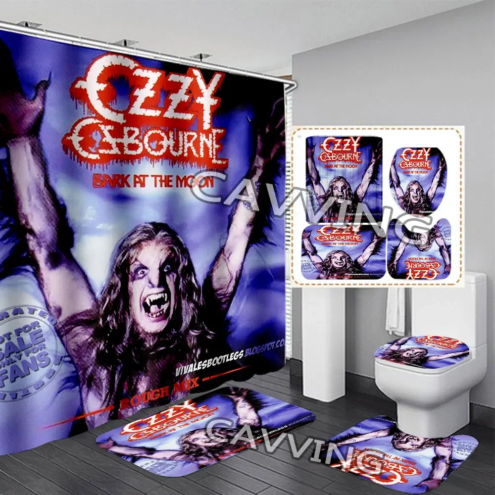 

Занавеска для душа OZZY osосвен с 3D принтом, водонепроницаемая занавеска для ванной, комплект Противоскользящих ковриков для ванной, коврики для туалета K05