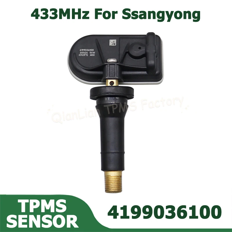 4199036100 TPMS-Sensoren 433MHz Reifendrucksensor-Ersatz für Ssangyong Musso Tivoli Grand Reifenüberwachungssystem – Detail 3