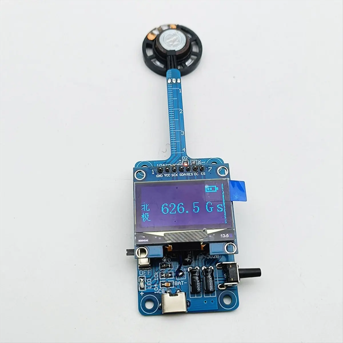 

Модуль обнаружения магнитной силы Выходы 0-2,5 В KTH5641 Модуль обнаружения силы магнитного поля без корпуса