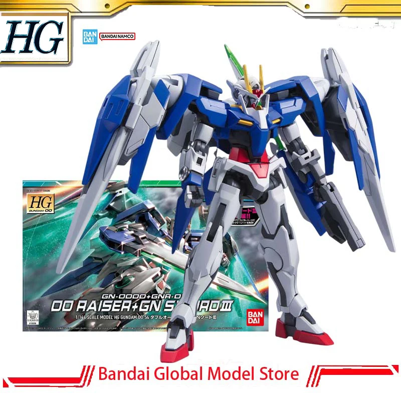 kit-de-modelisme-authentique-bandai-gundam-hg-1-144-hg00-gn-0000-gnr-010-00-raiser-gn-sword-iii-collection-modele-figurine-d'action-anime-jouets