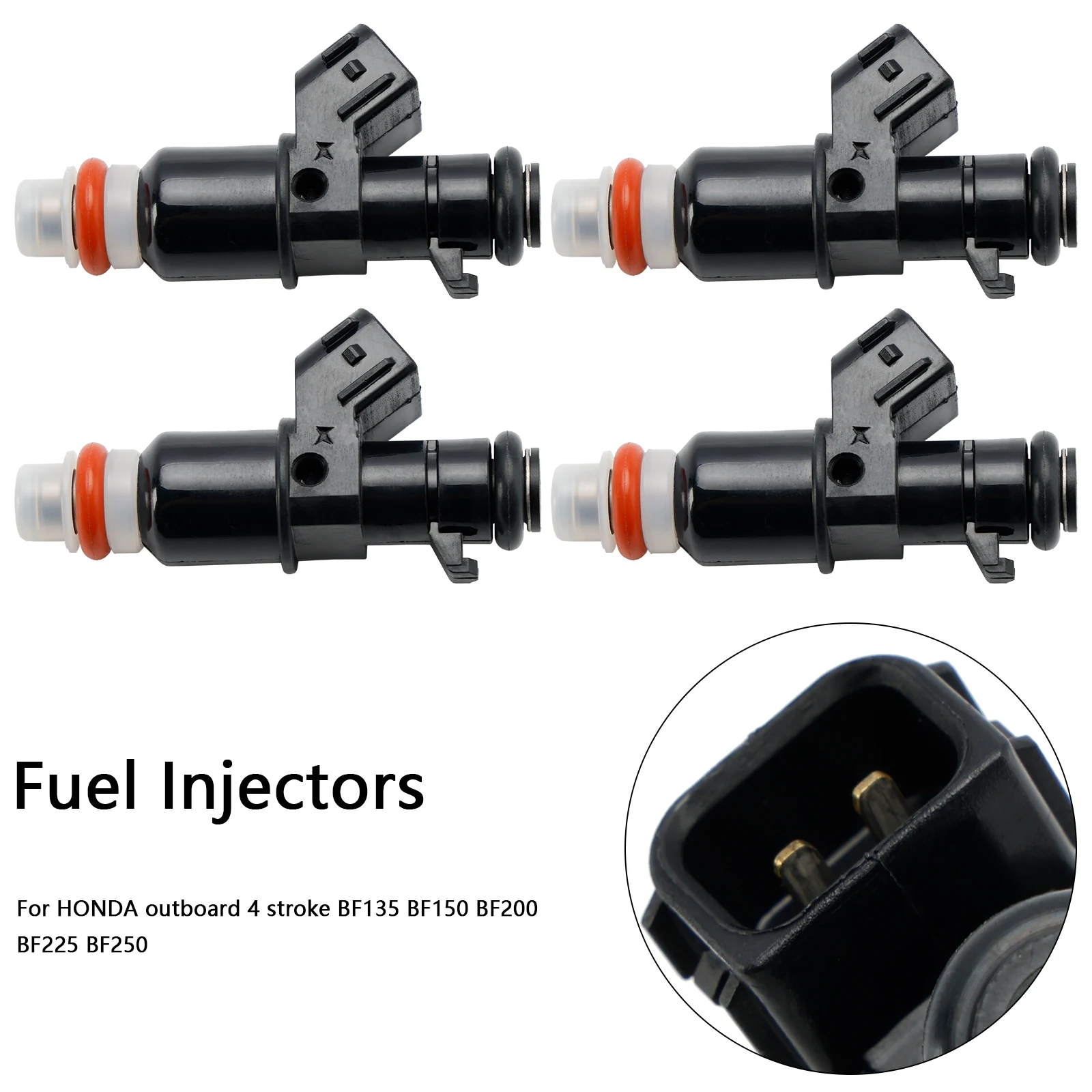 

Topteng 4PCS 16450-ZY6-003 Fuel Injectors For Honda 115hp 135hp 150hp BF200 BF225 BF250