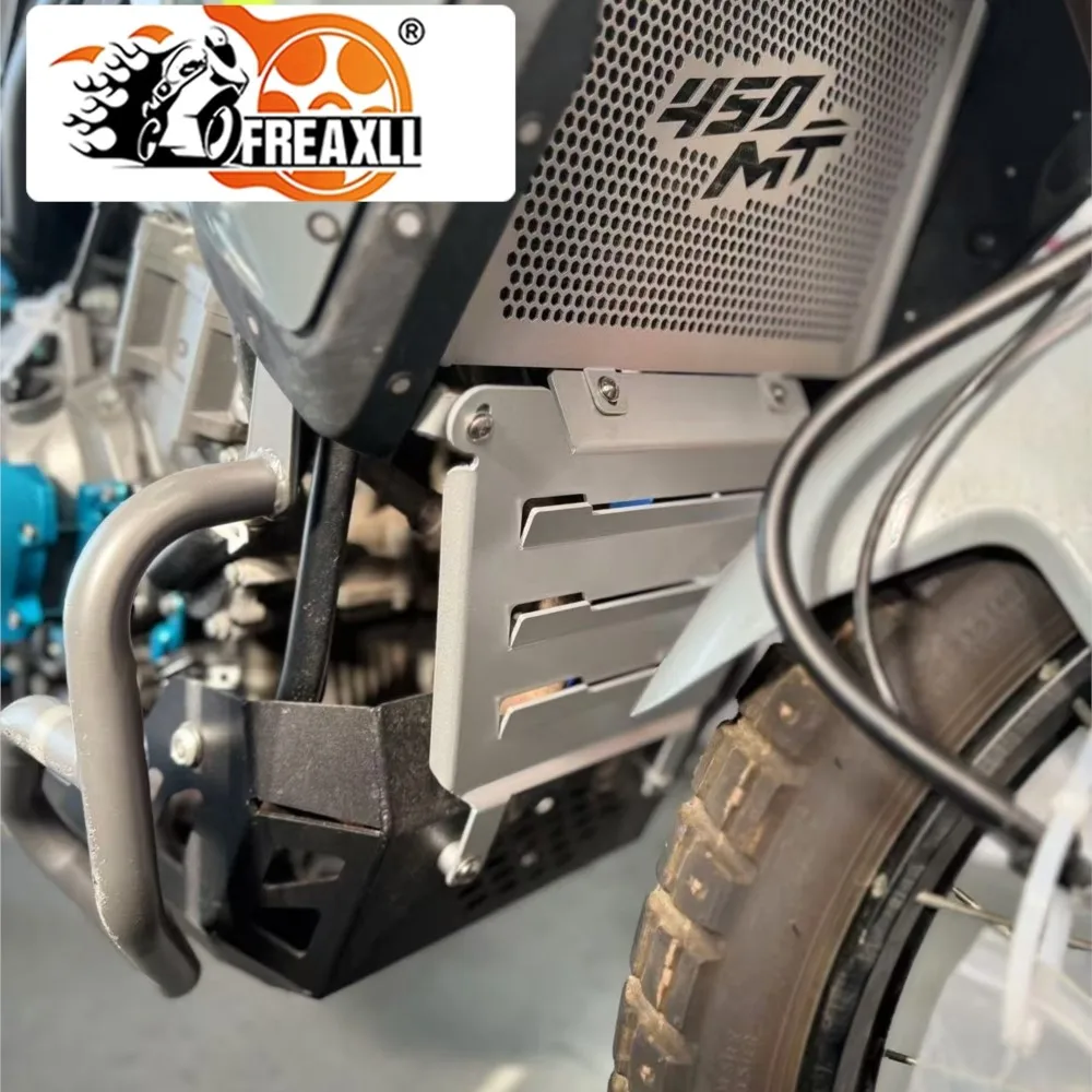 

Защита радиатора и выхлопной системы с ЧПУ для CFMOTO 450MT Ibex 450 MT 450 MT450 Ibex450, модель 2025 года