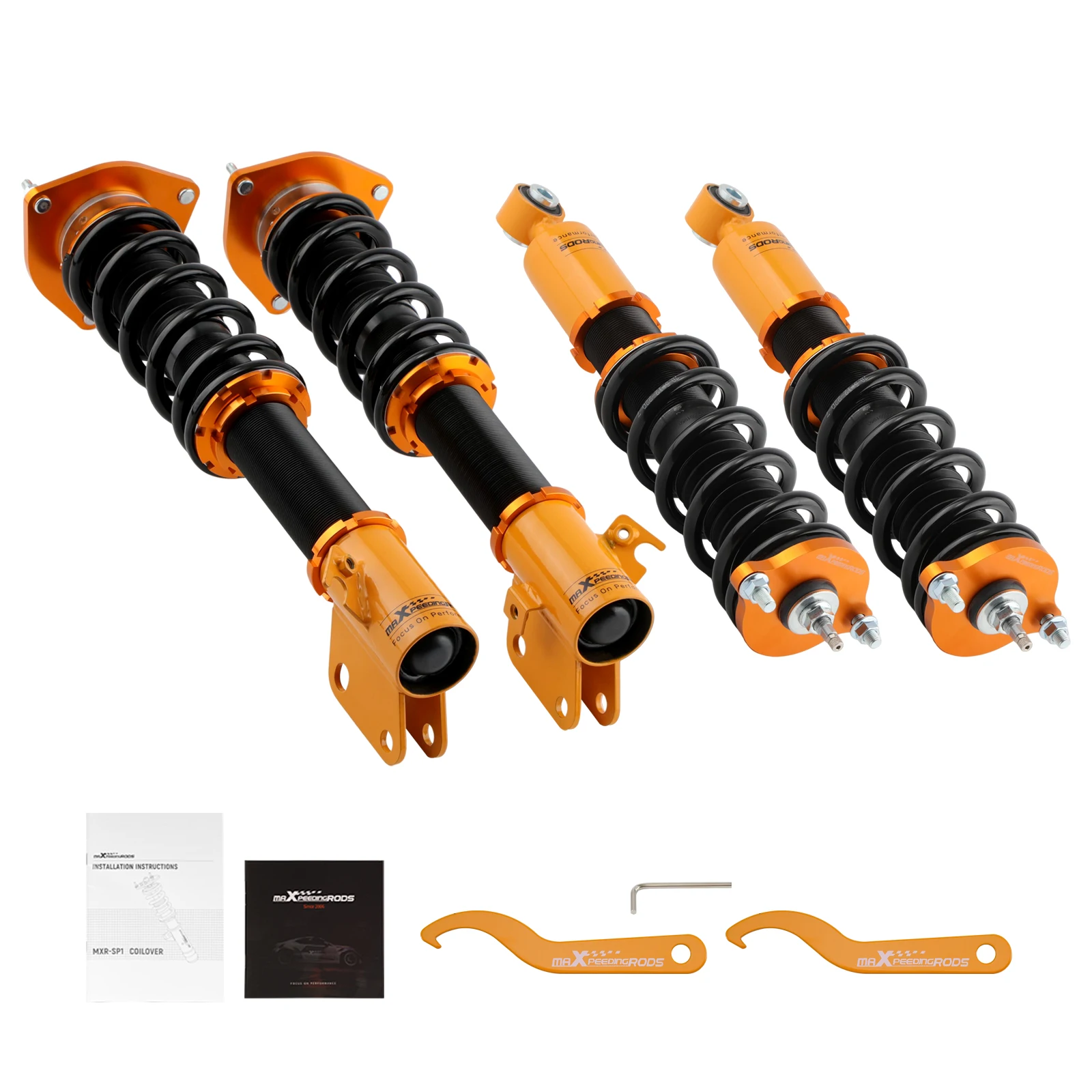 Coilover Suspension Lowering Kit For Sabaru Outback 2000-2004 Shock Absorber Adjustable Damping Coilover Suspension Shock