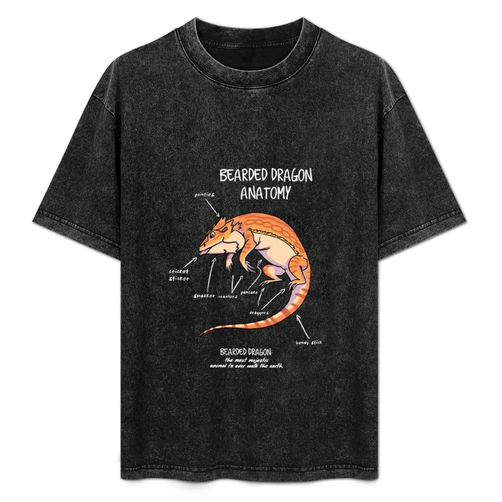 

bearded dragon anatomy T-Shirt Quick Dry Travel T-Shirt
