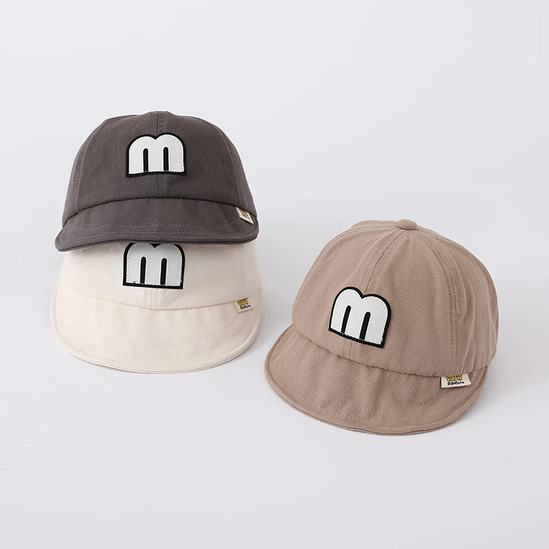 

Милый медведь, детская шляпа с утиным языком, детские бейсбольные кепки с короткими полями, модная детская фуражка с цветными блоками, солнцезащитные козырьки для детей 6-24 месяцев