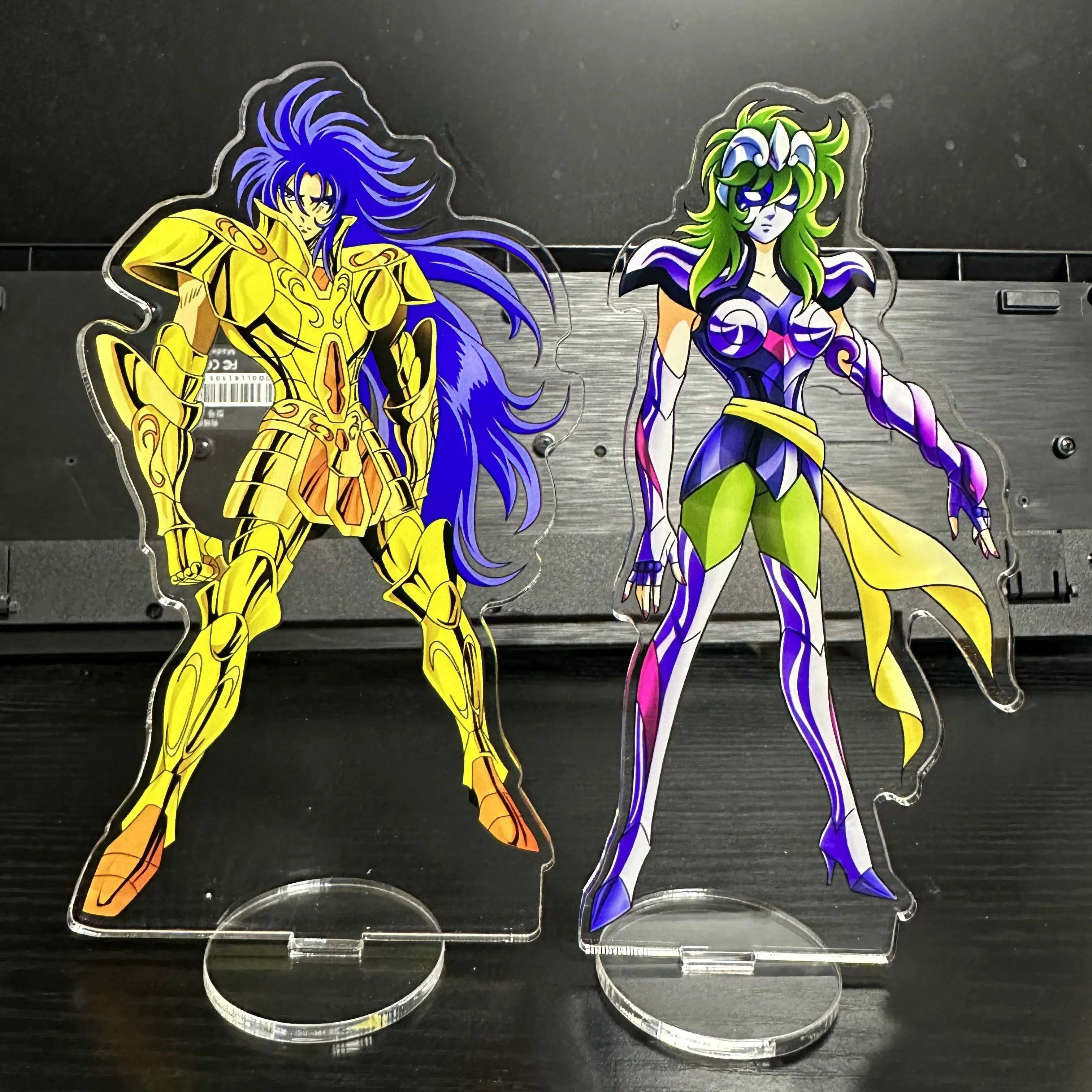 Japan Hot Anime Saint Seiya Figures Dohko Cosplay Acrylic Stand Model Plate Desk Decor Standing Sign Fans Christmas Gifts