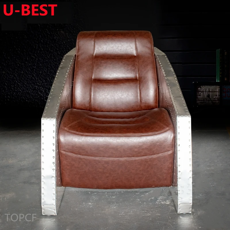 

U-Best Spitfire Retro Metal Aluminium Vintage Sofa Couch Canape Divano Divani Kanepe Bankstel Sofy Mobili Furniture Living Room