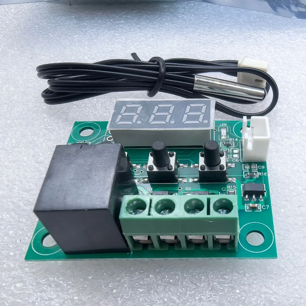 XH‑W1209 DC 12V Digital Thermostat Temperature Controller, Mini Temperature Control Switch Module Board