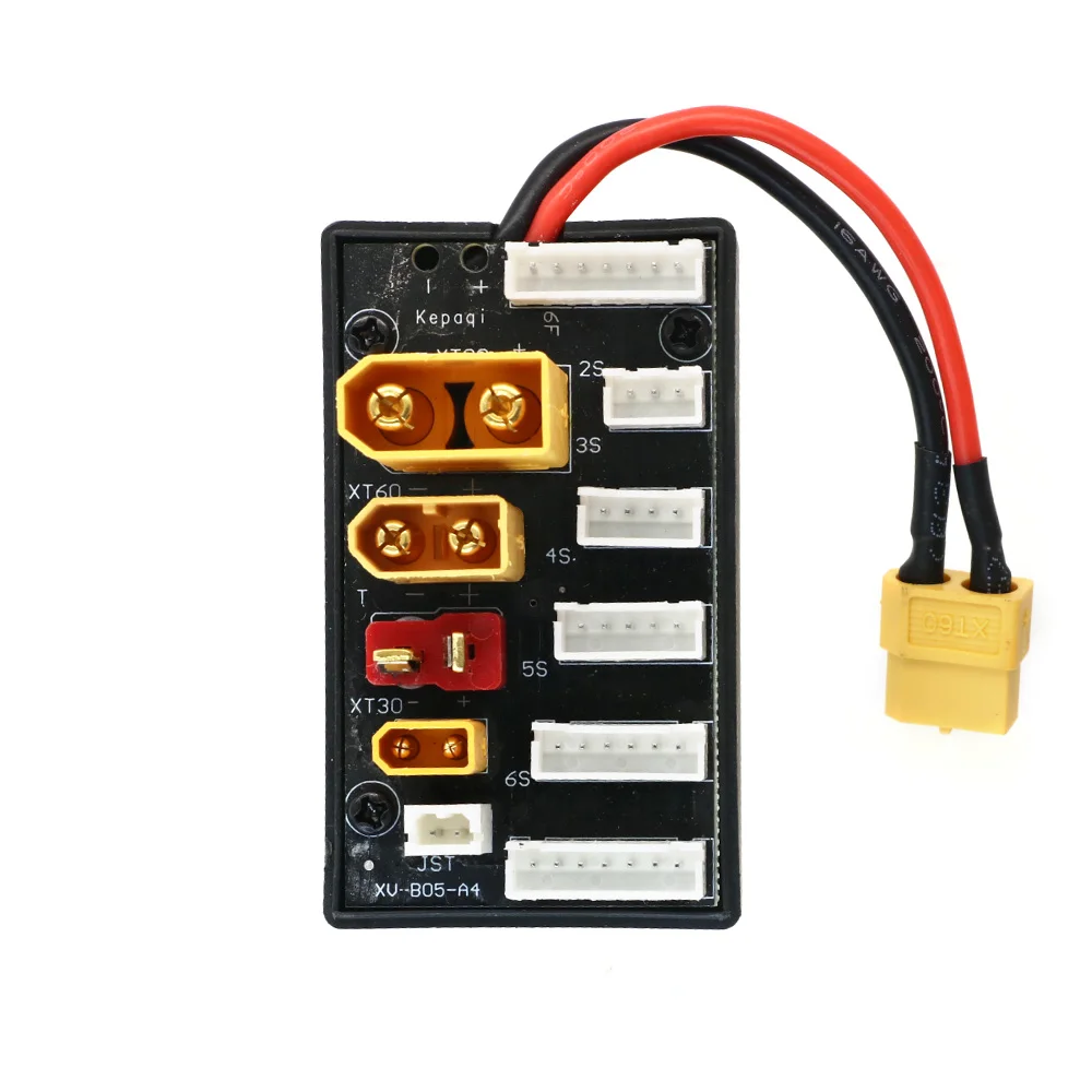 XT30 XT60 XT90 JST T Plug 2-6S Parallel Charging Board Lipo Battery Charger Connector for Imax B6 B6AC ISDT Q6 Lite Charger