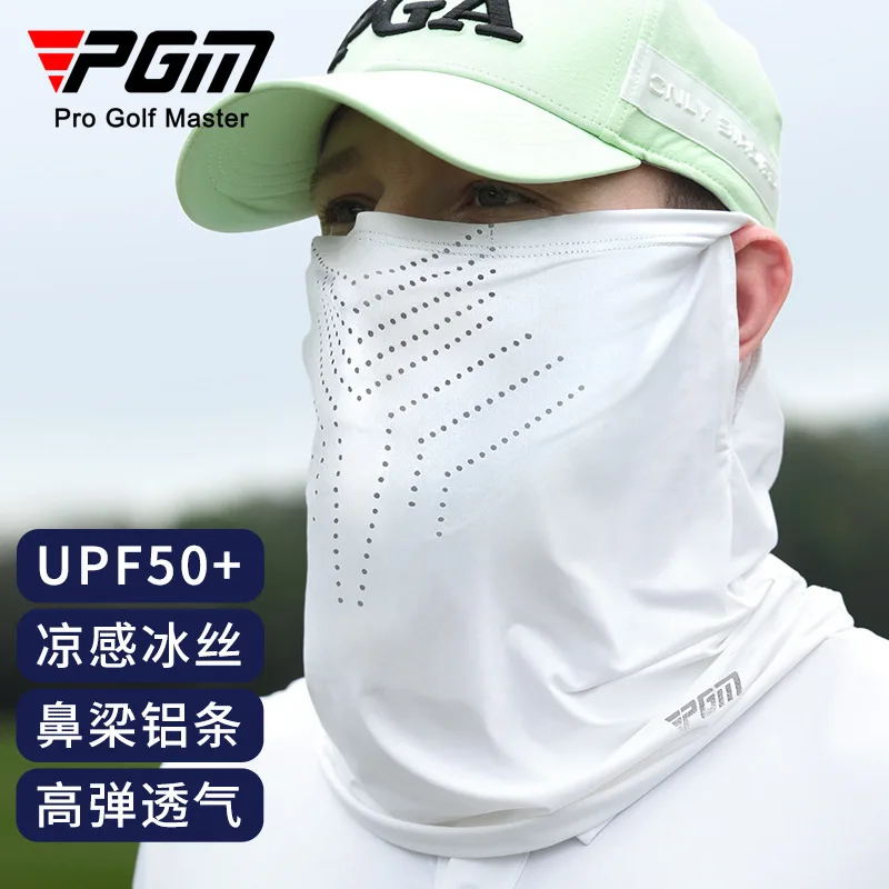 

PGM Golf Sunscreen Mask Men's Outdoor Sunscreen Mask Sports Neck Cool Ice Silk Breathable Mask Leisure