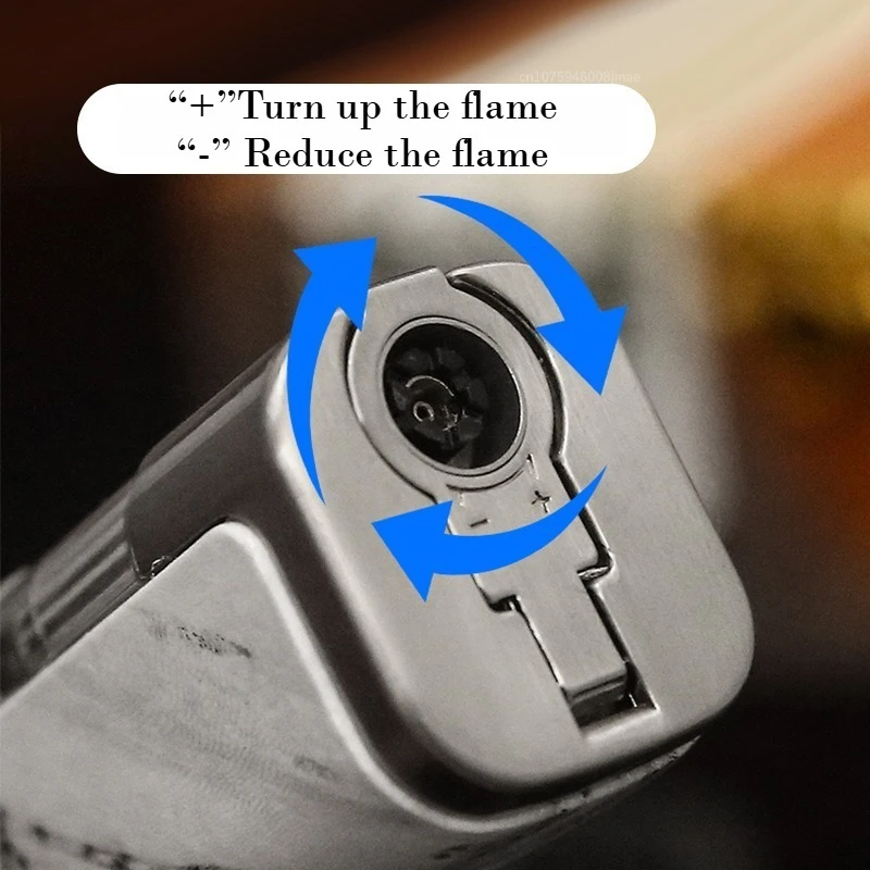 New Honest Windproof Inflatable Lighter Flame Direct Multi functional Metal Igniter Cigar Specific Portable Cigar Clipper - Image 6